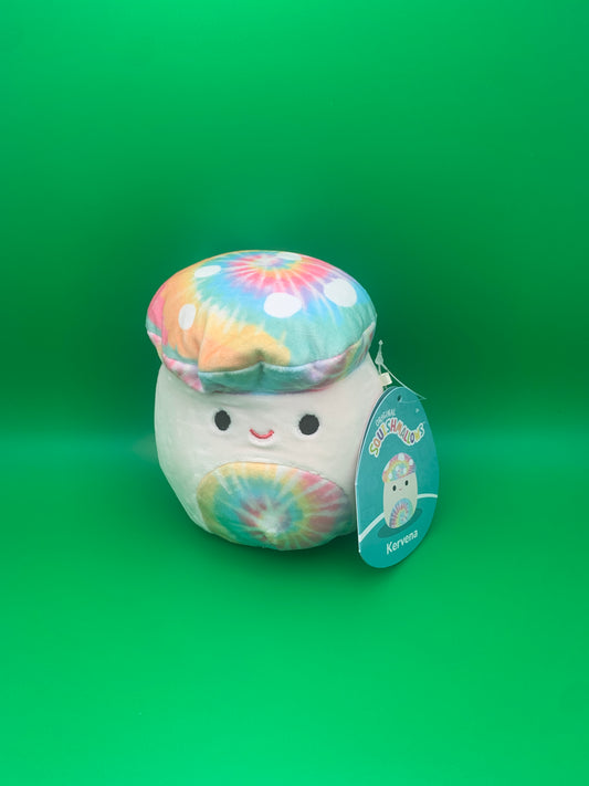 Squishmallow Kervena the Tie-Dye Mushroom 5 inch