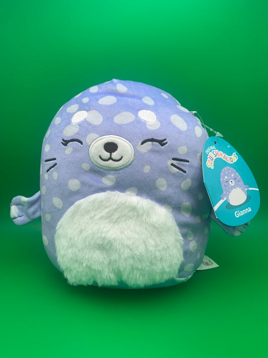 Squishmallow Tianna the Spotted Seal 7.5 inch