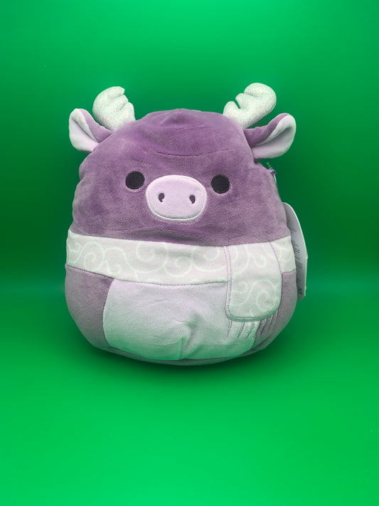 Squishmallow Markina the Purple Winter Moose 7.5 inch