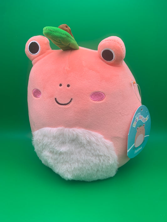 Squishmallow Fatima the Peach Frog Fruit Hybrid 8 inch