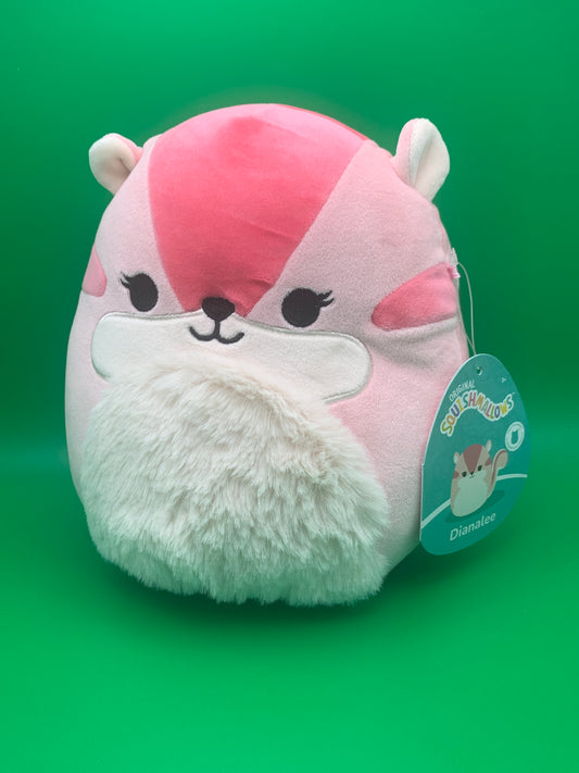 Squishmallow Dianalee the Pink Chipmunk 7.5 inch