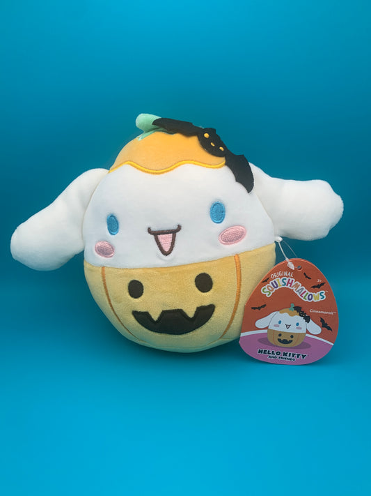 Squishmallow Hello Kitty Halloween Cinnamoroll Jack-o-lantern 6.5" inch