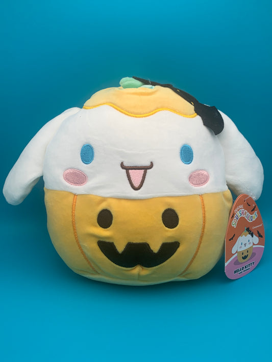 Squishmallow Halloween Hello Kitty Cinnamoroll Jack-o-Lantern 8" inch