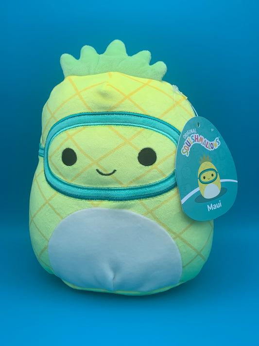 Squishmallow Maui the Pineapple with Mask 7.5" inch