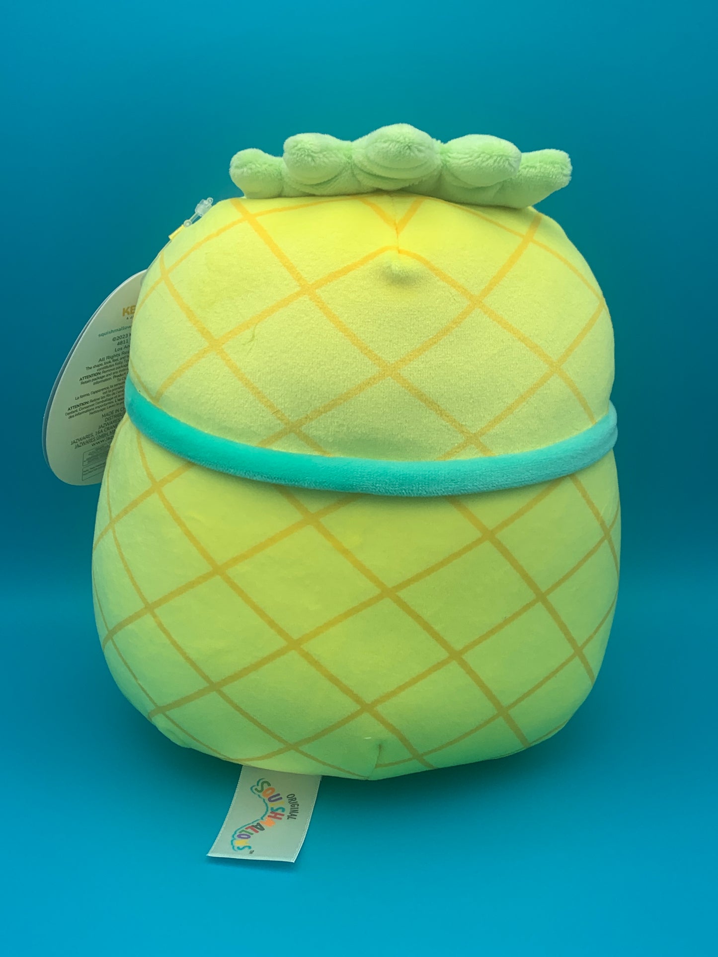 Squishmallow Maui the Pineapple with Mask 7.5" inch