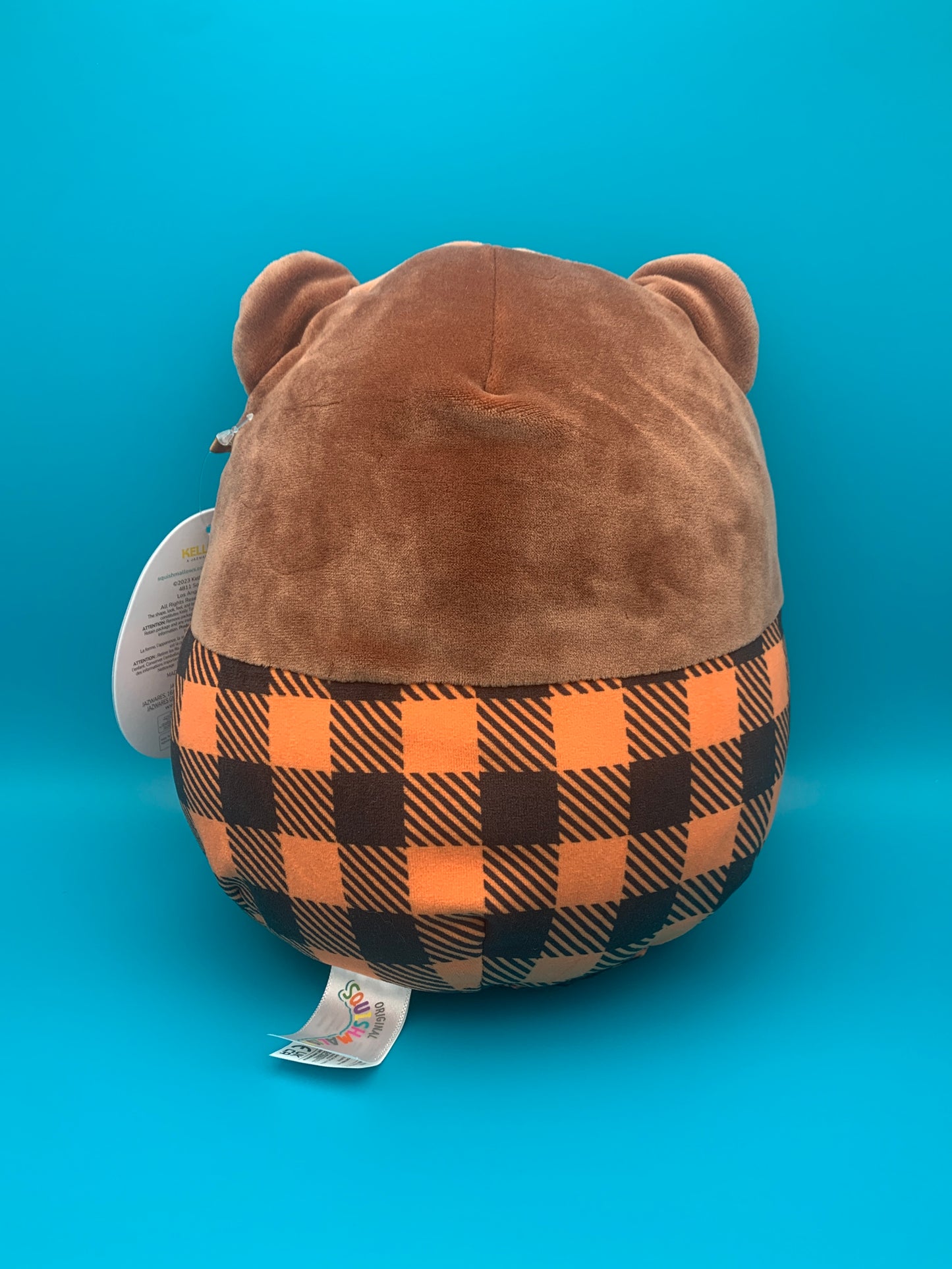 Squishmallow Omar the Bear Harvest Jacket 7.5" inch