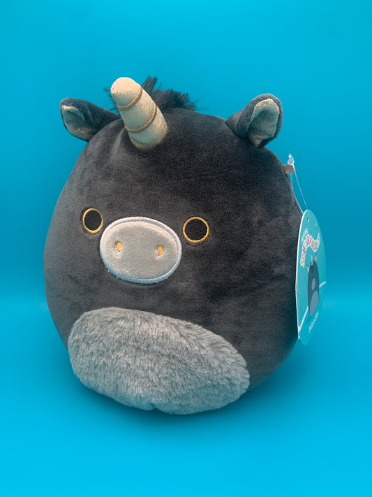 Squishmallow Nicolita the Black Unicorn 7.5" inch