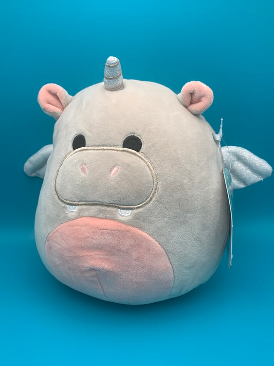 Squishmallow Haizley the Hippo Unicorn 7.5 inch