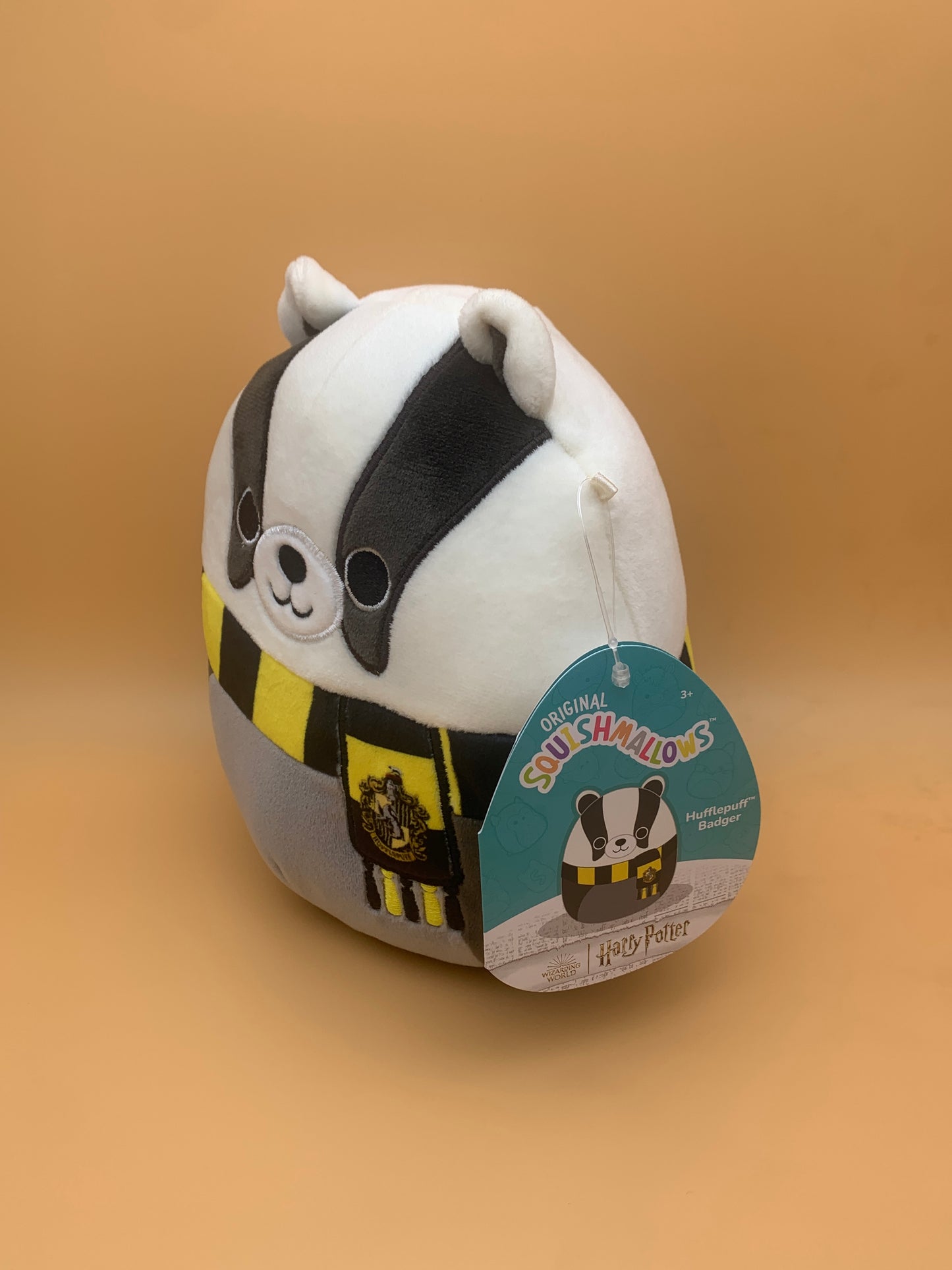 Squishmallow Harry Potter Hufflepuff Badger 6.5" inch