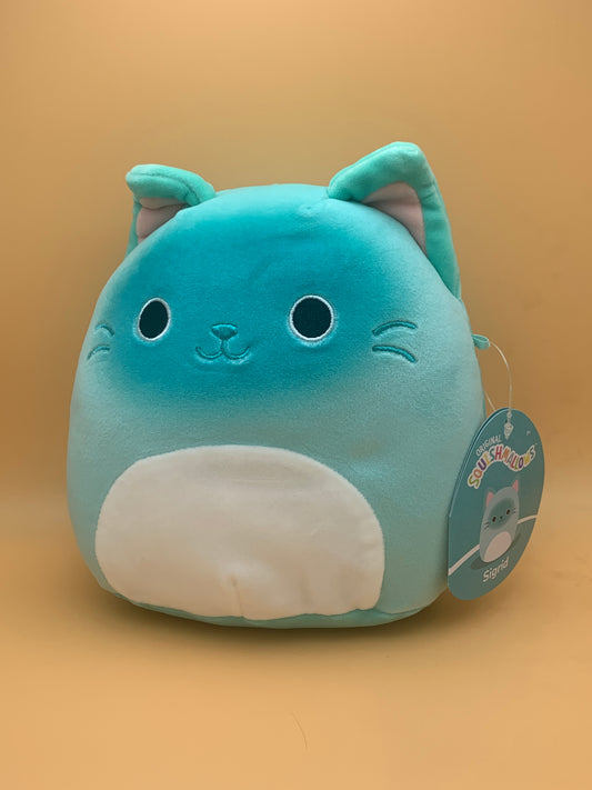 Squishmallow Sigrid the Blue Siamese Cat 7.5 inch