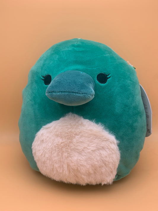 Squishmallow Selassi Green Platypus 7.5 inch