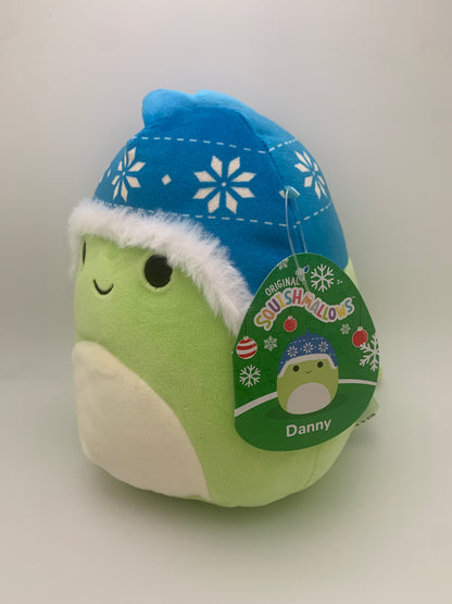 Squishmallow Danny with Winter Beanie 7.5 inch