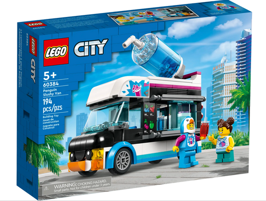 LEGO 60384 Penguin Slushy Van
