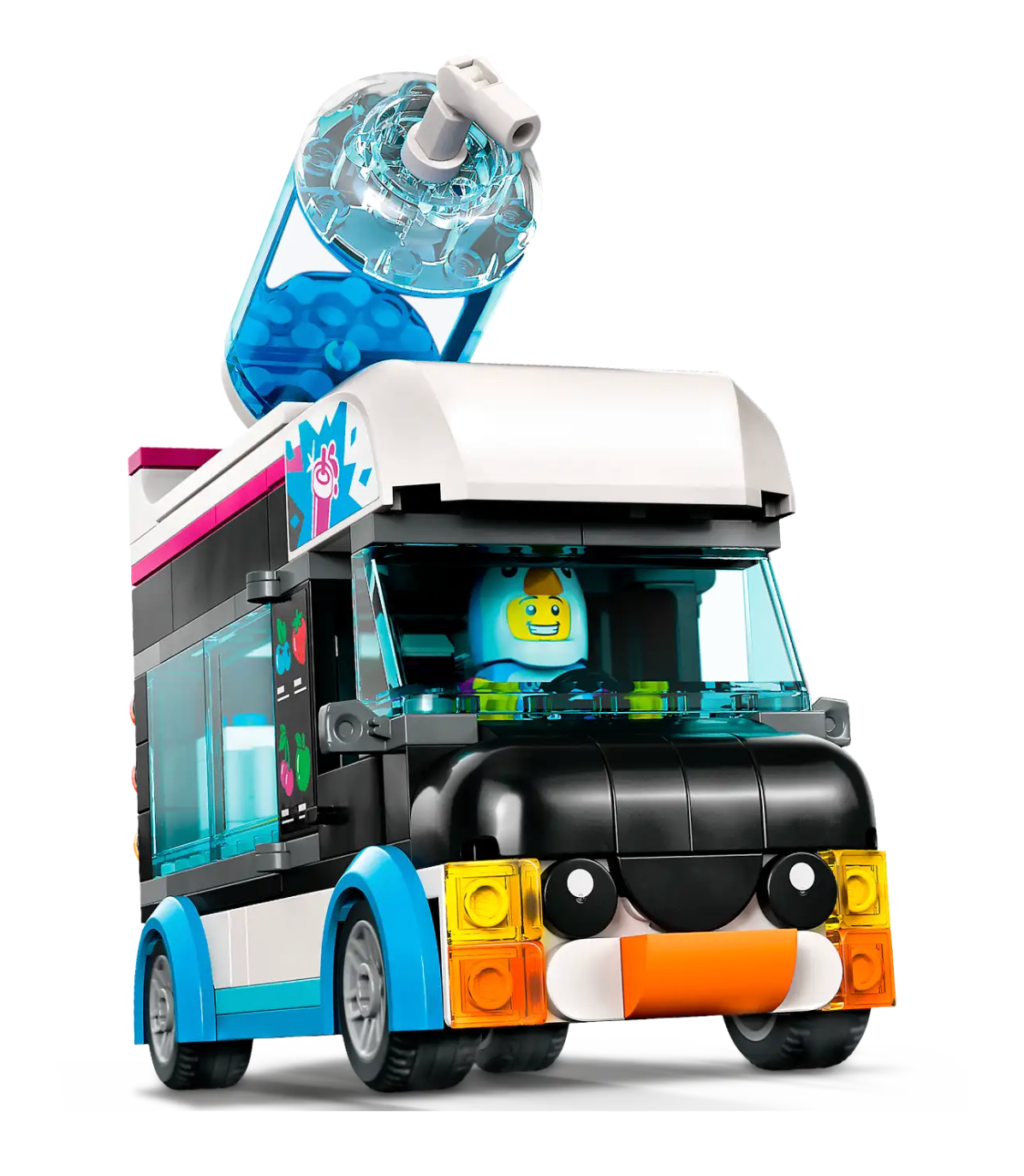 LEGO 60384 Penguin Slushy Van