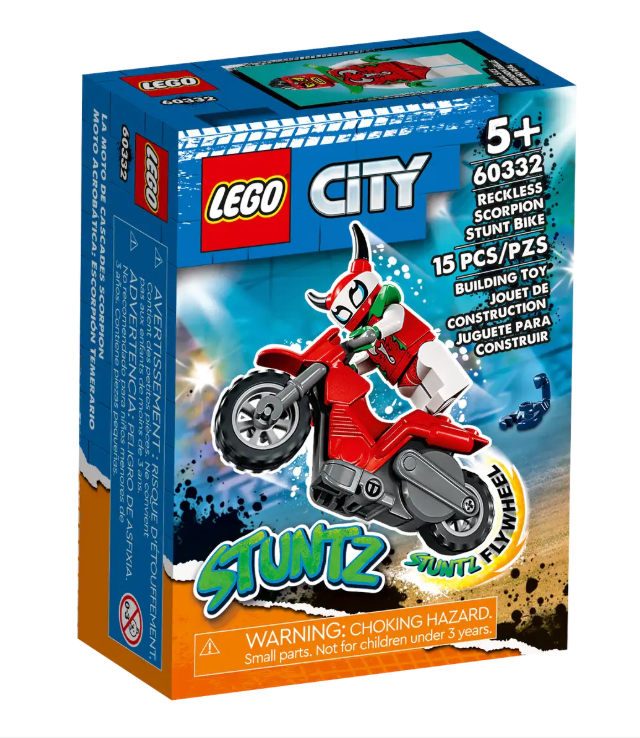 LEGO 60332 Reckless Scorpion Stunt Bike