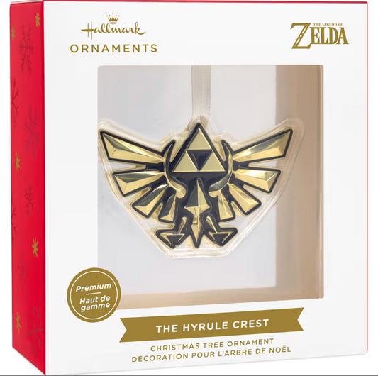 Zelda Hyrule Crest Hallmark Ornament