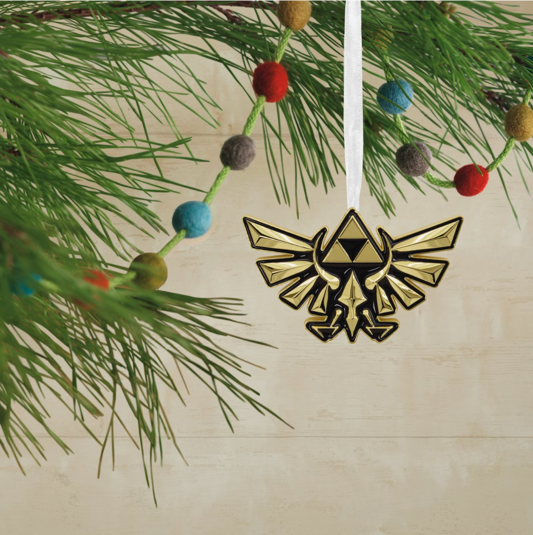 Zelda Hyrule Crest Hallmark Ornament
