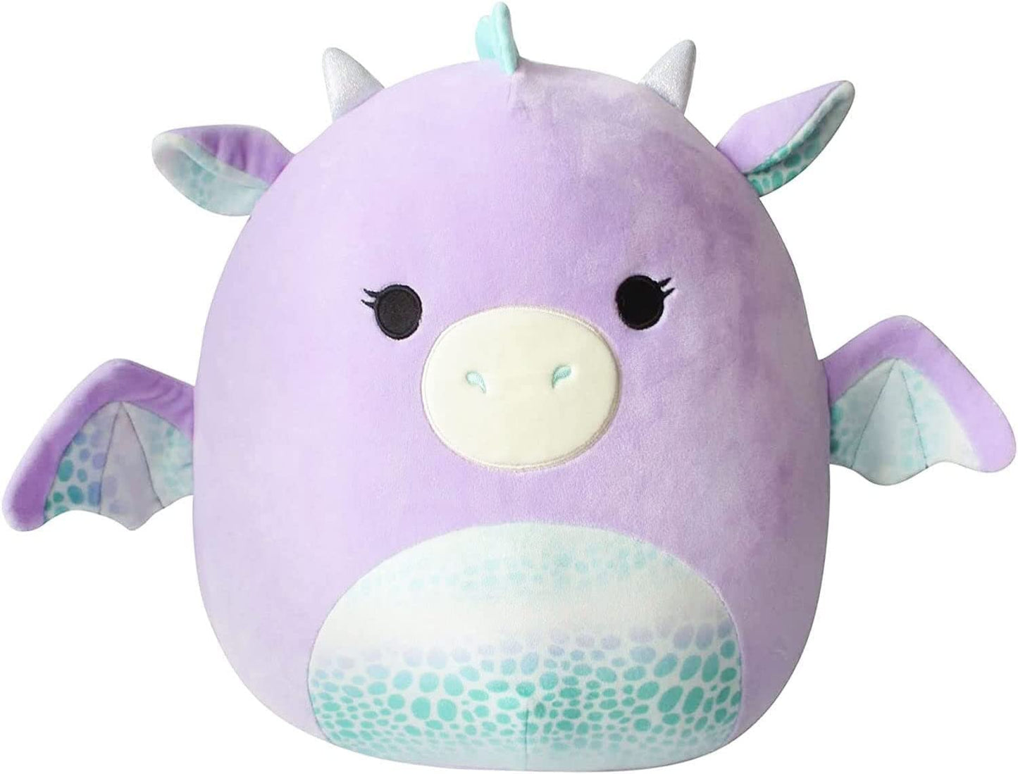 Squishmallow Drow the Dragon 7.5 inch - Bent Hanger Tag